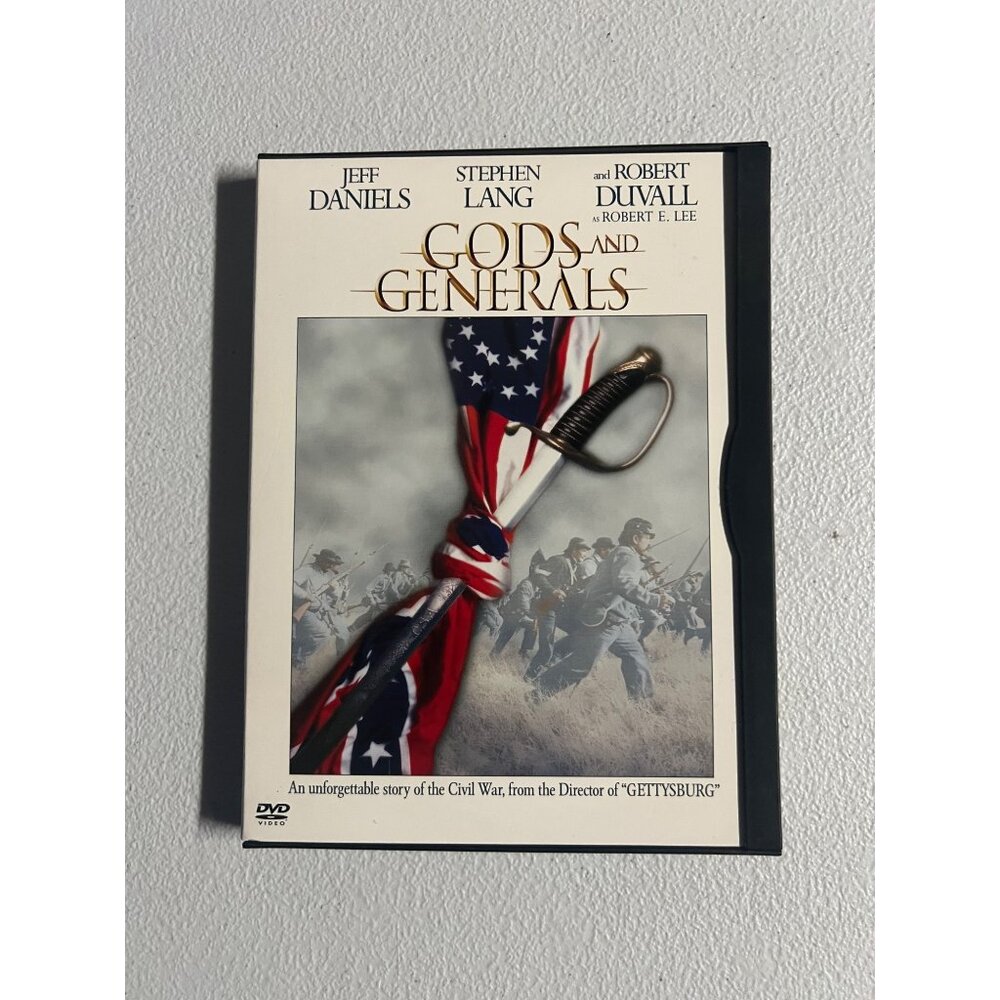 Gods And Generals 2003 DVD Jeff Daniels Civil War Drama Movie Pre-Owned
